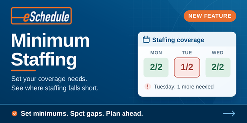 Minimum Staffing Graphic